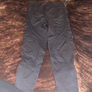 PINK gray leggings XL